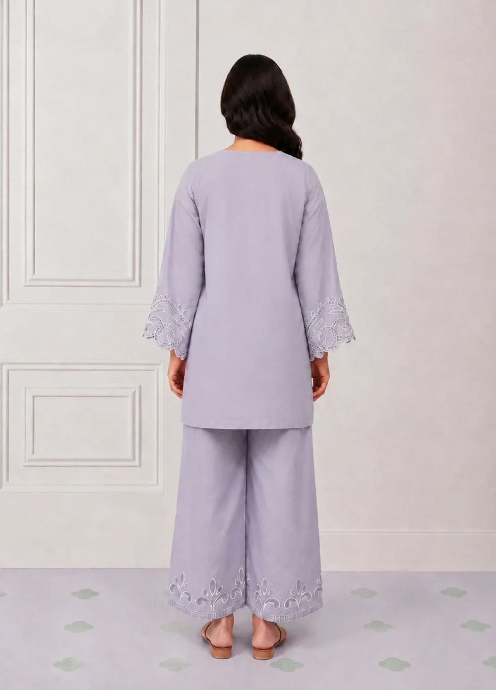 Scherezade Women RTW Embroidered Cotton Lawn 3 Piece Suit LILLY - Casual Collection