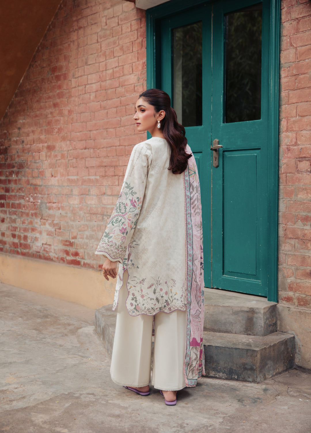 Zync by Florent Unstitched Printed Lawn 3 Piece Suit FL26ULE FZ-9 - Eid Collection