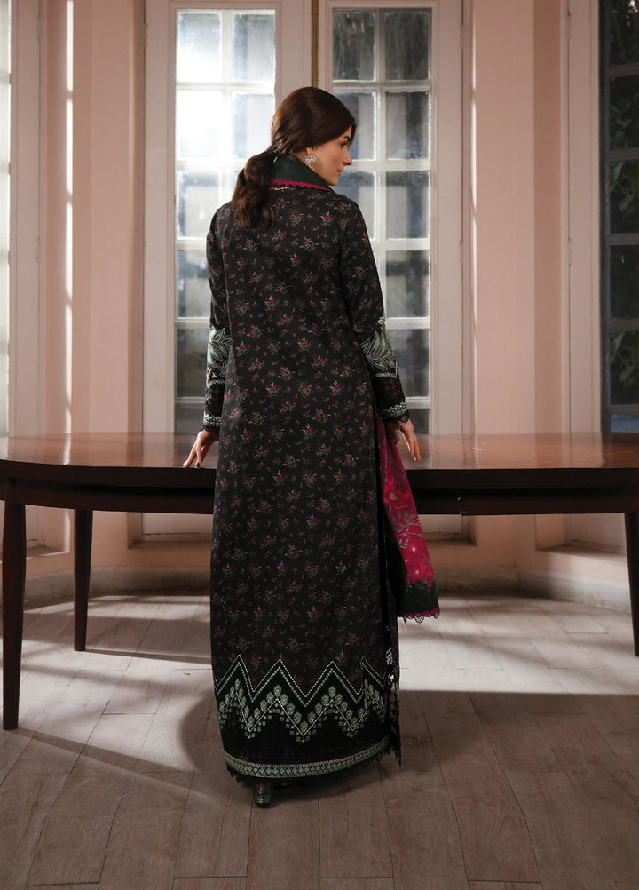Florette by Afrozeh Unstitched Embroidered Lawn 3 Piece Suit AF26UFL D-05 FAYE - Festive Collection
