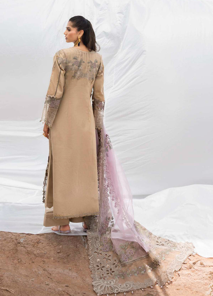 Mahiymaan by Al Zohaib Unstitched Embroidered Luxury Lawn 3 Piece Suit AZ26UM D-12 - Festive Collection