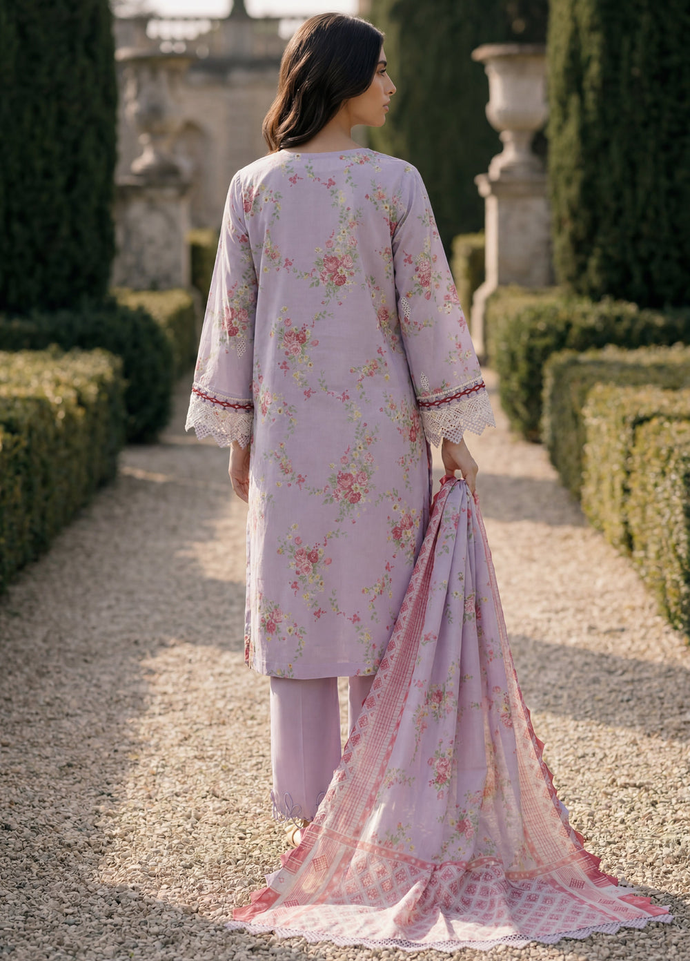 Zellbury Unstitched Embroidered Cotton 3 Piece Suit ZB26UCC WUS26E34097 - Casual Collection
