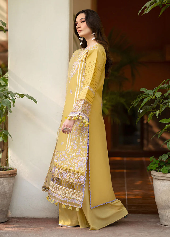 Angan by Mahnur Unstitched Embroidered Lawn 3 Piece Suit MN26UAL AAN-003 - Summer Collection