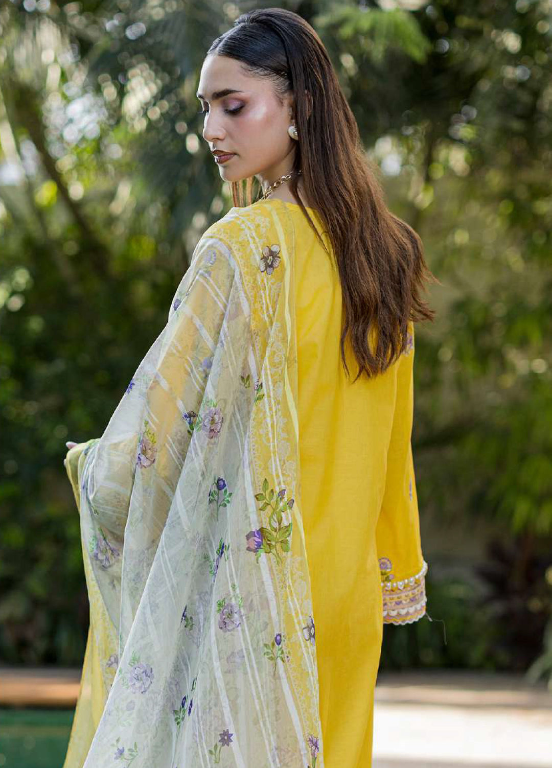Zellbury Unstitched Embroidered Lawn 3 Piece Suit ZB26UVIII WUS26E34088 - Casual Collection
