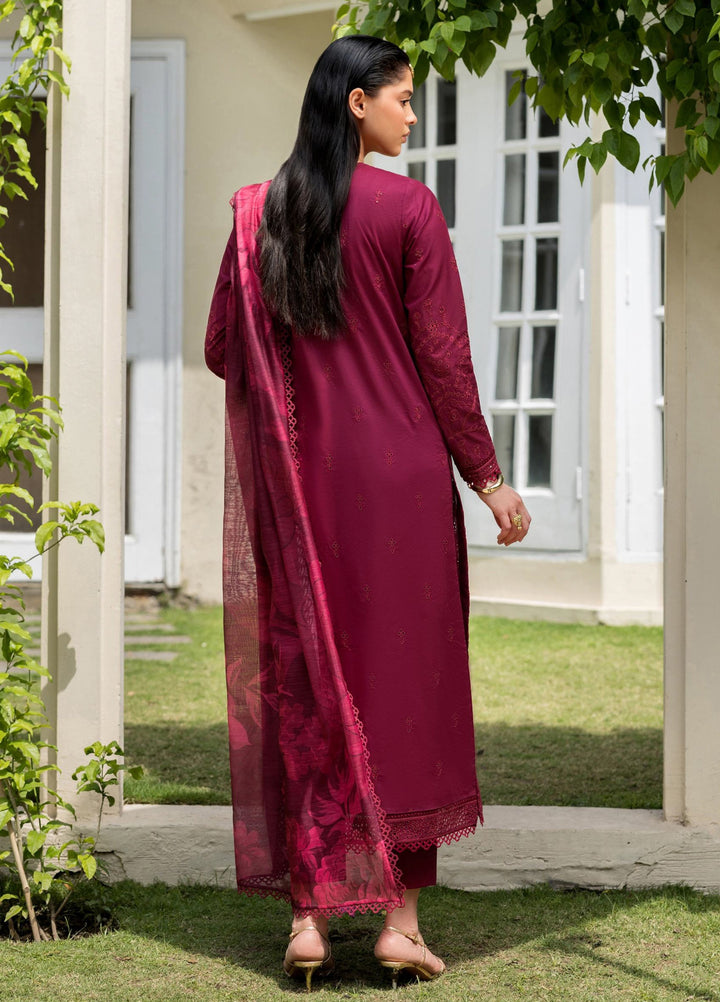 Zarif Unstitched Embroidered Lawn 3 Piece Suit ZR26ULF FREYA 05 - Festive Collection