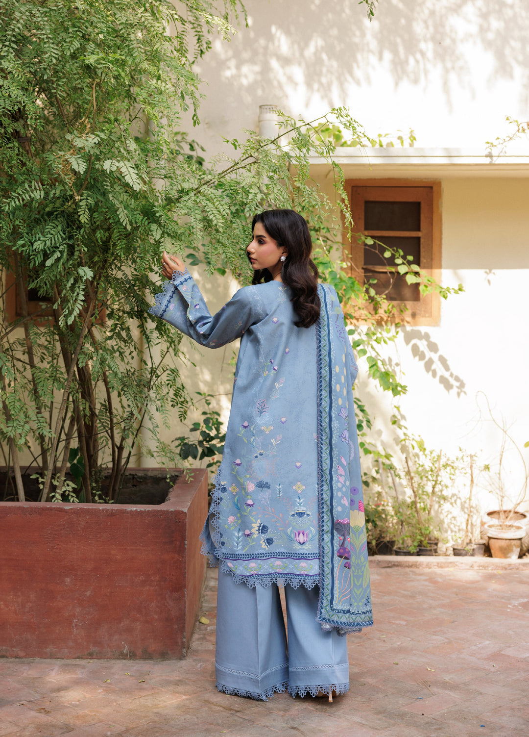 Zync by Florent Whispers Unstitched Embroidered Modal 3 Piece FL25WW FL-3A - Winter Collection