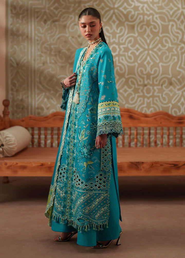 Mashriq by Bin Ilyas Unstitched Embroidered Lawn 3 Piece Suit BI26UML D116B - Festive Collection