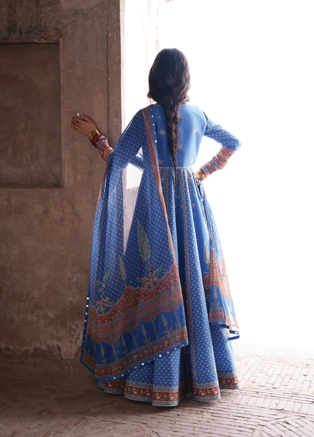 Mausam by Bin Ilyas Unstitched Printed Lawn 3 Piece Suit BI26UML 503A - Festive Collection