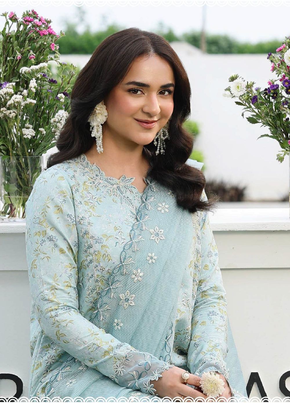 Florence by Rang Rasiya Unstitched Embroidered Lawn 3 Piece Suit RR26ULF Yasna - Festive Collection