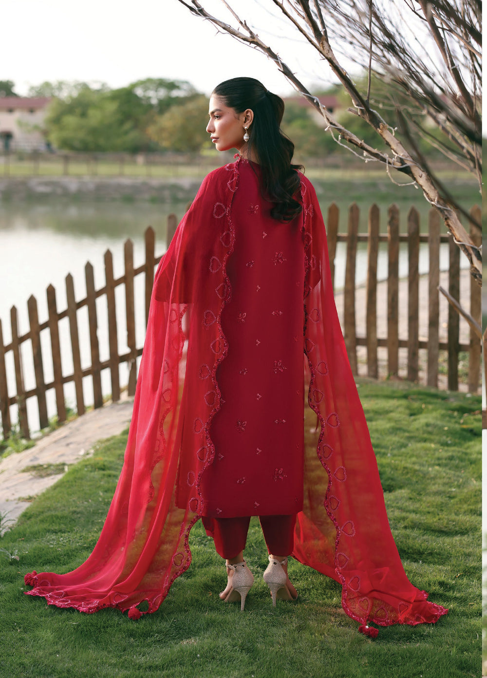 Summer Soiree by Zarposh Unstitched Embroidered Lawn 3 Piece Suit ZR26ULS Cynelle - Festive Collection