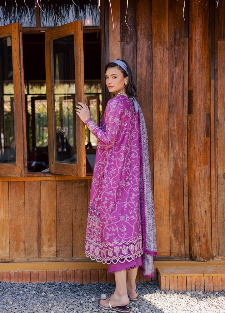 Shezlin by Aabyaan Unstitched Embroidered Chikankari 3 Piece Suit ABY26UCS ZARQAA - Eid Collection