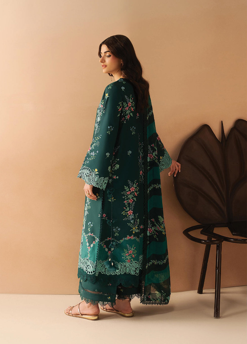 Haze A Prints by Afrozeh Unstitched Embroidered  Lawn 3 Piece Suit AF26UAP Halo FWU-115 - Summer Collection