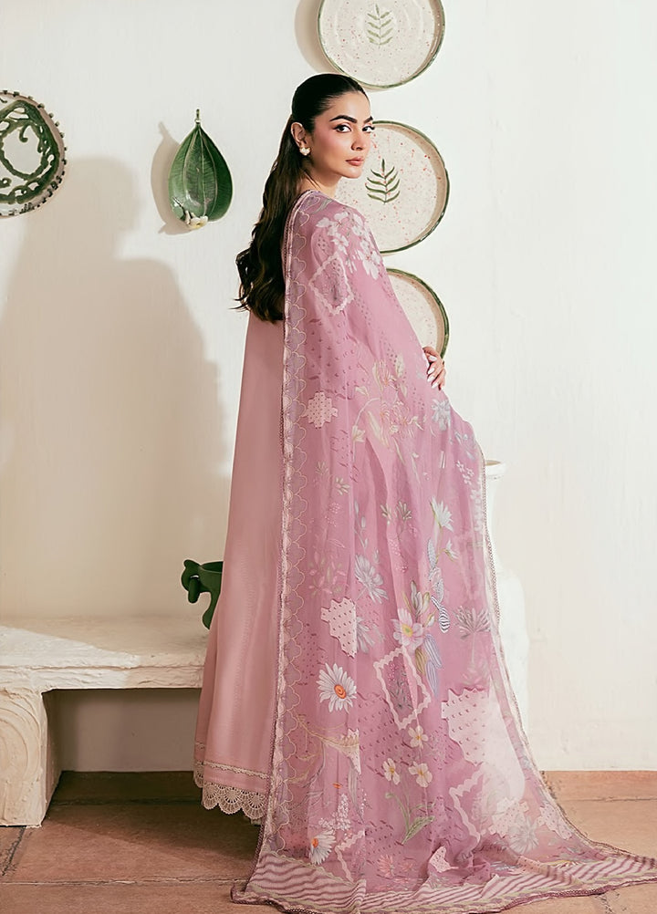 Zync by Florent Unstitched Embroidered Lawn 3 Piece Suit FL26ULZ FZ-6A - Summer Collection