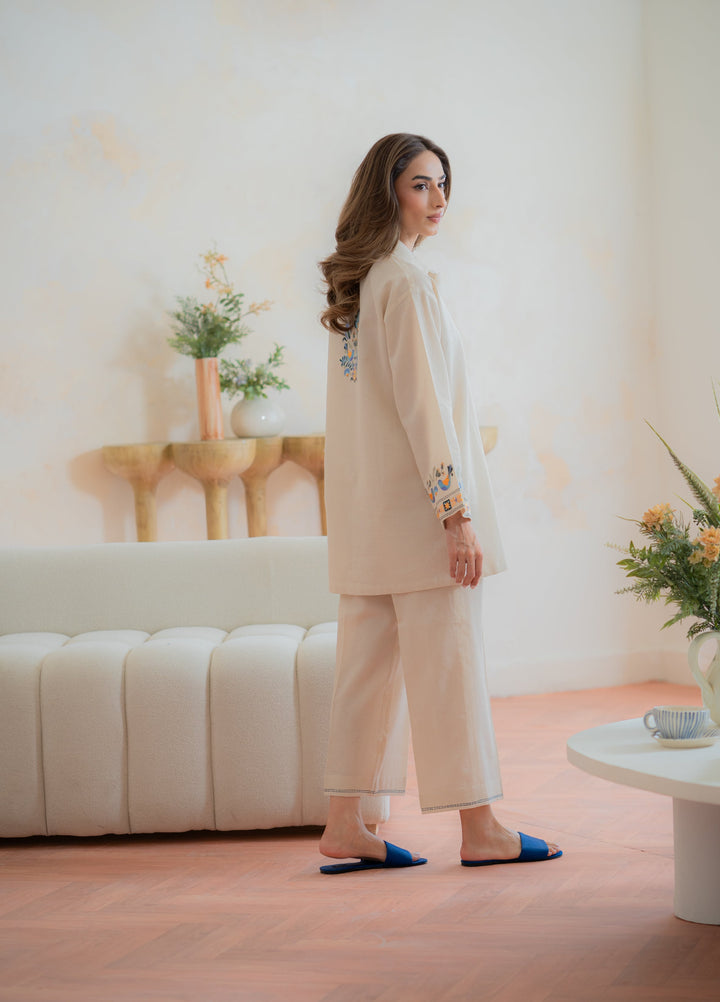 Pret Essentials by Sahar Pret Embroidered Dobby Jacquard 2 Piece SSED-ZH-V2-03 - Winter Collection