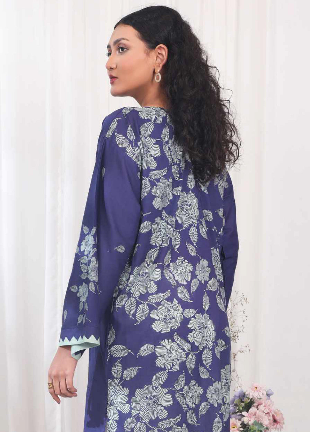 Kamyab Kurti by Rashid Textiles Unstitched Printed Lawn 1 Piece Suit RT26ULK 8752 - Casual Collection
