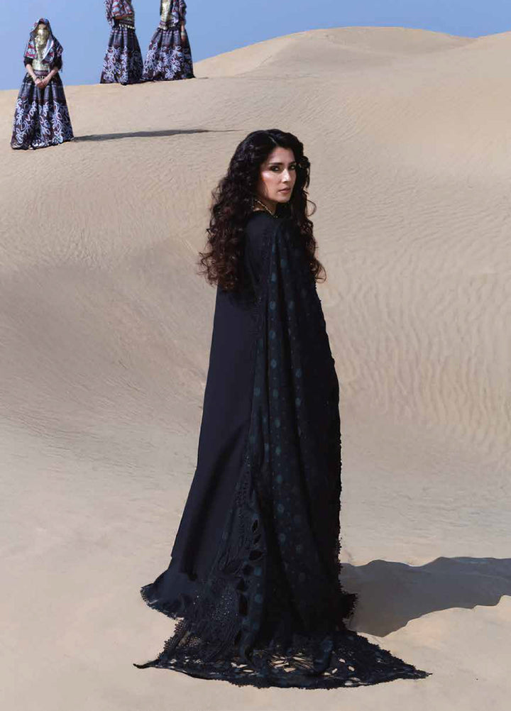 Aman by Nureh Unstitched Embroidered Luxury Lawn 3 Piece Suit NU26UA NE-233 - Festive Collection
