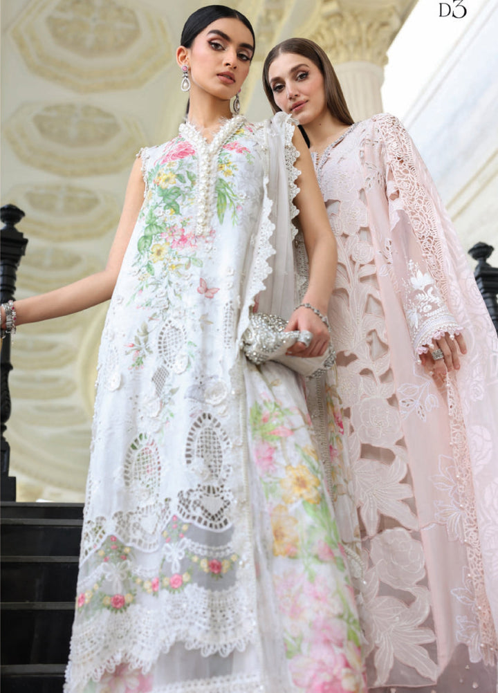 Maria B Unstitched Embroidered Lawn 3 Piece Suit MB26ULE D3 - Eid Collection