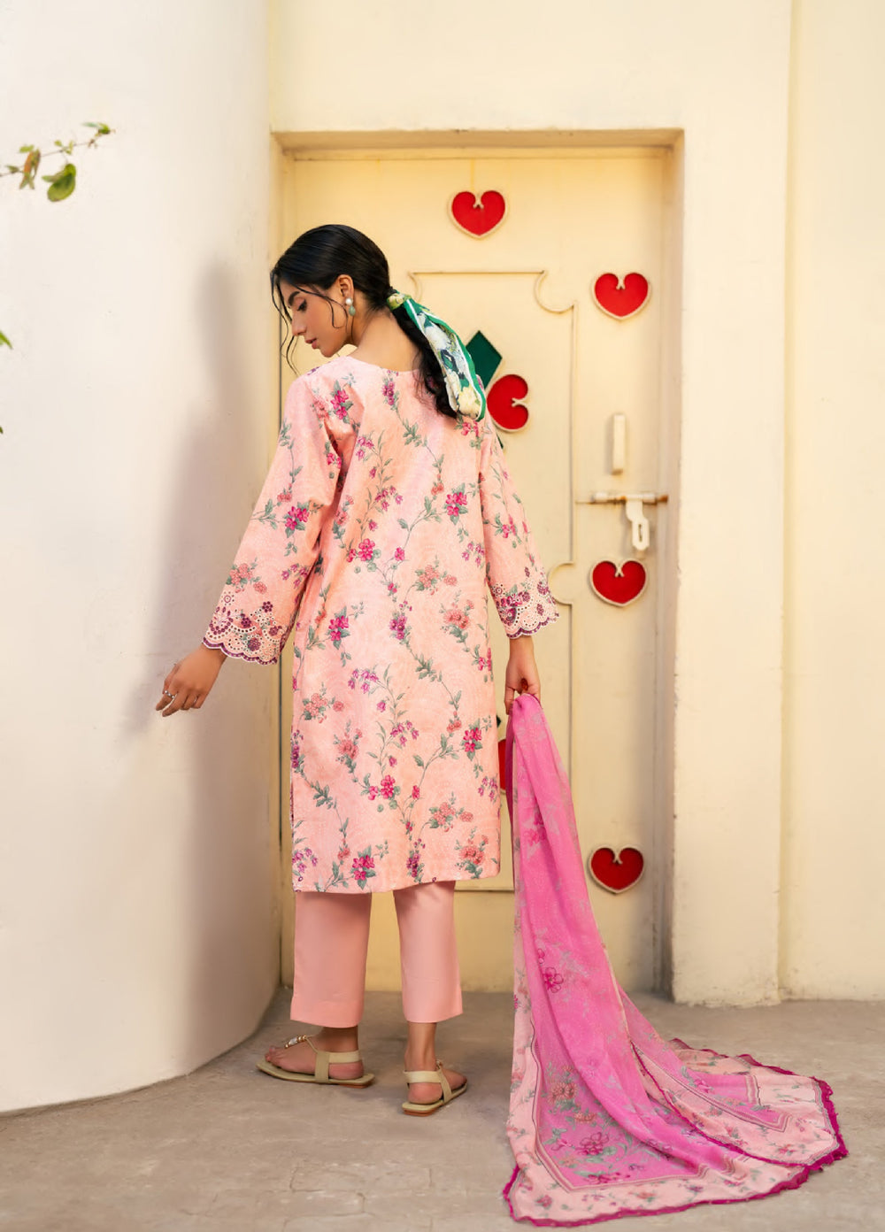 Bagh by Rashid Textiles Unstitched Embroidered Lawn 3 Piece Suit RT26UBL 3724 - Casual Collection