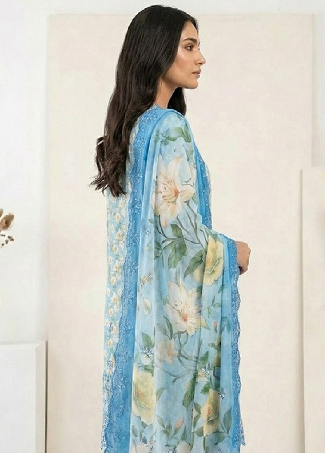 Anmol by Ishq e Rang RTW Embroidered Lawn 3 Piece Suit IR26RA Zara AA-5 - Casual Collection