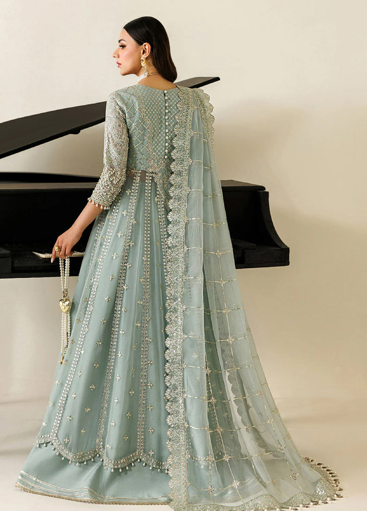 Aymal by Alizeh Fashion Handcrafted Unstitched Embroidered Chiffon 3 Pcs Suit AF26UAC 02-SINOOR - Festive Collection