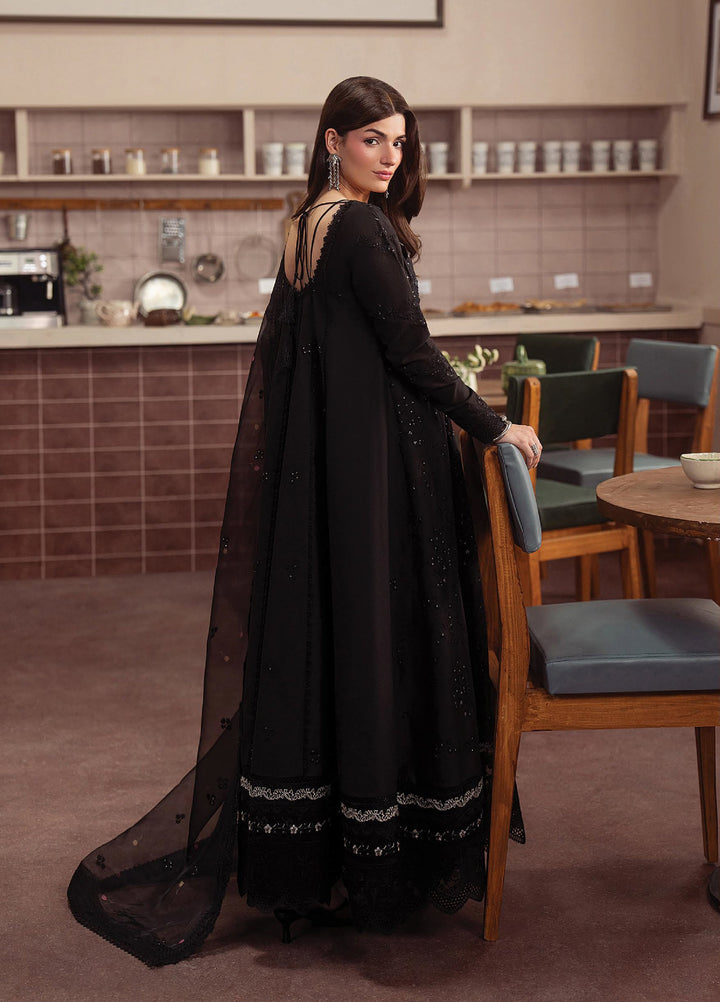 Brewed by Ayzel Unstitched Embroidered Lawn 3 Piece Suit AAF26UBL Sepia ZWU-0144-3PO - Festive Collection