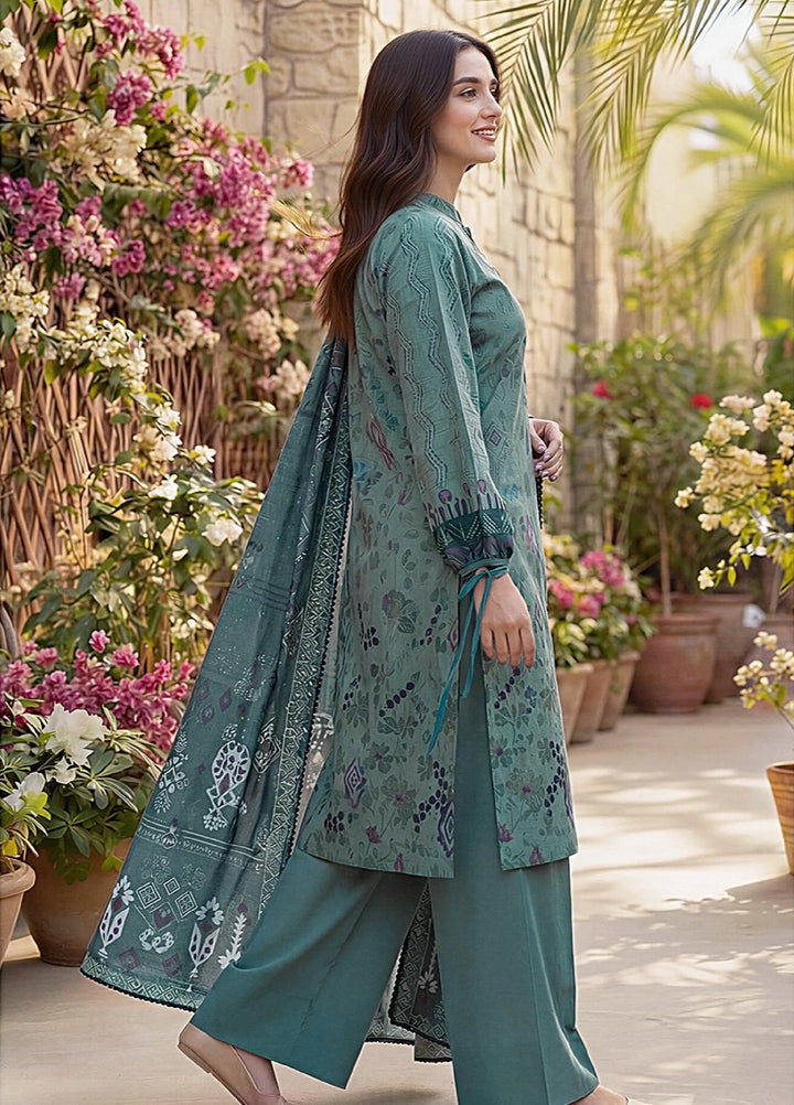 Zync by Florent Unstitched Printed Lawn 3 Piece Suit FL26UZPL FZ-07 - Summer Collection