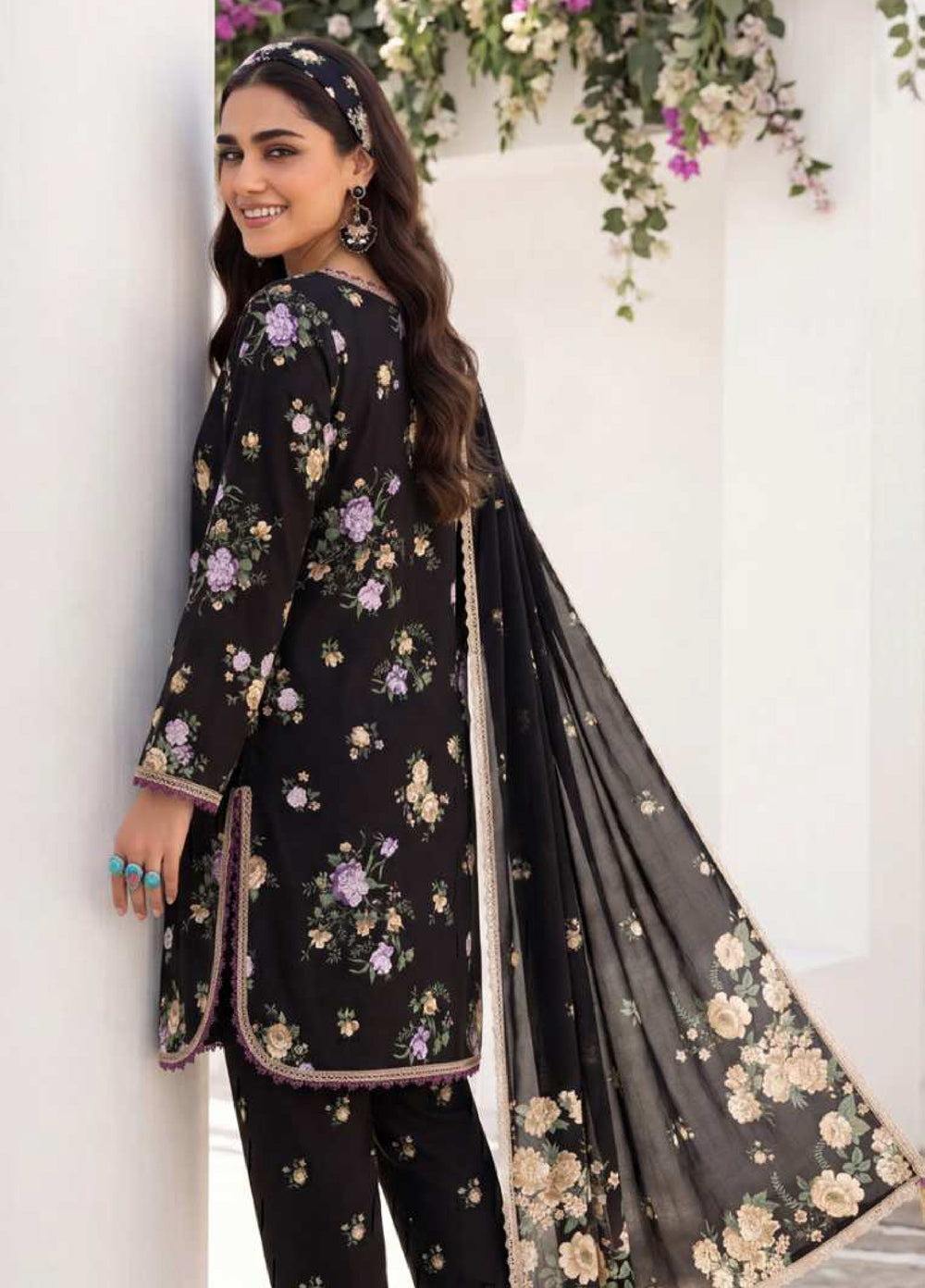Coco Cords by Al Zohaib Unstitched Printed Lawn 3 Piece Suit AZ26UCL-2 - Casual Collection