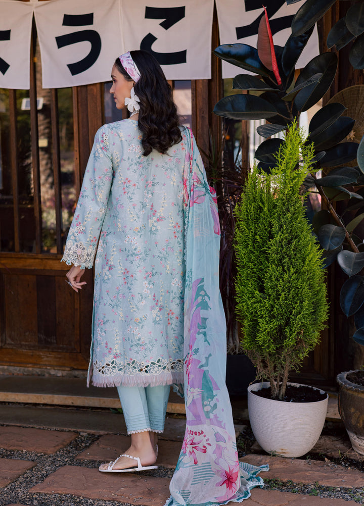 Shezlin by Aabyaan Unstitched Embroidered Chikankari 3 Piece Suit ABY26UCS ZARMINAH - Eid Collection