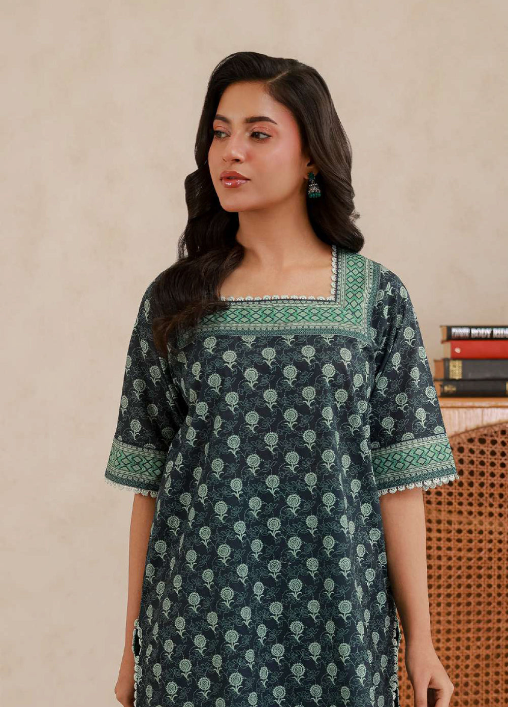 Zellbury Unstitched Printed Lawn 2 Piece Suit ZB26UC WUS26X20998 - Casual Collection