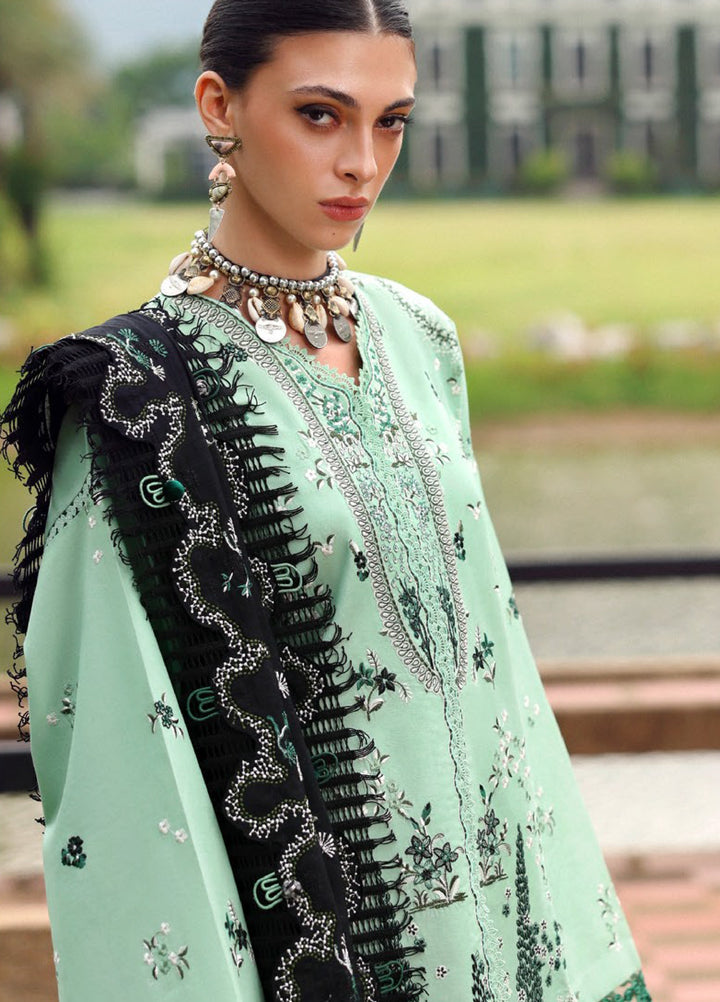 Lilas by Republic WomensWear Unstitched Embroidered Lawn 3 Piece Suit RW26ULL D-6B - Eid Collection