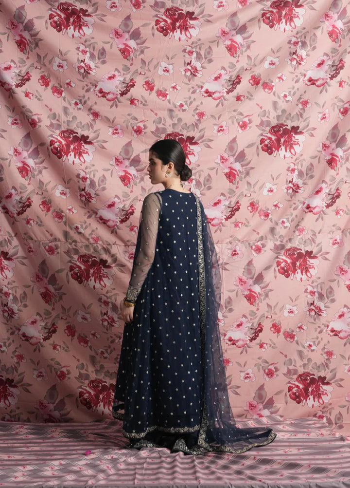 Koel by Jahaan RTW Embroidered Net 3 Piece Suit Zoor Festive Collection