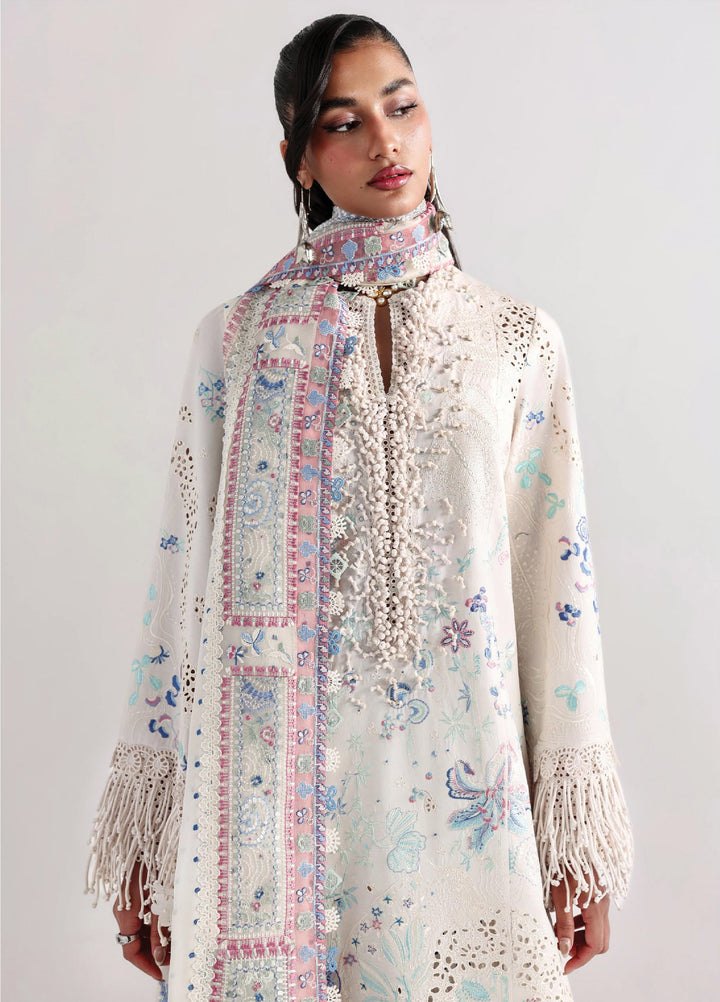Suffuse Unstitched Embroidered Lawn 3 Piece Suit SSY26ULE Veluna - Eid Collection