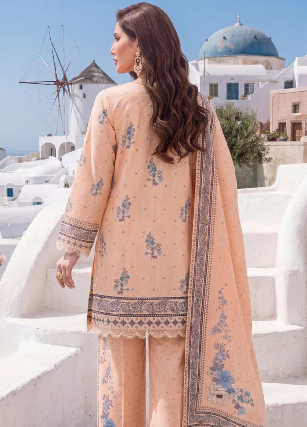 Coco Cords by Al Zohaib Unstitched Printed Lawn 3 Piece Suit AZ26UCL-11 - Casual Collection