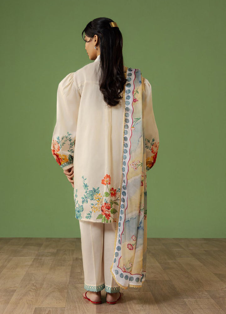 Coco by Zara Shahjahan Unstitched Printed Lawn 3 Piece Suit CZS26UPL CELENE-4A - Summer Collection