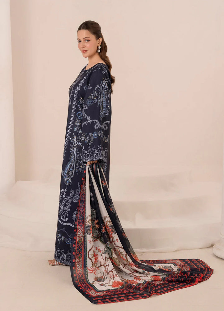 Crimson Hawk by Chandan Nagri Women Pret Printed Crepe 3 Piece Suit FLORIA - Casual Collection