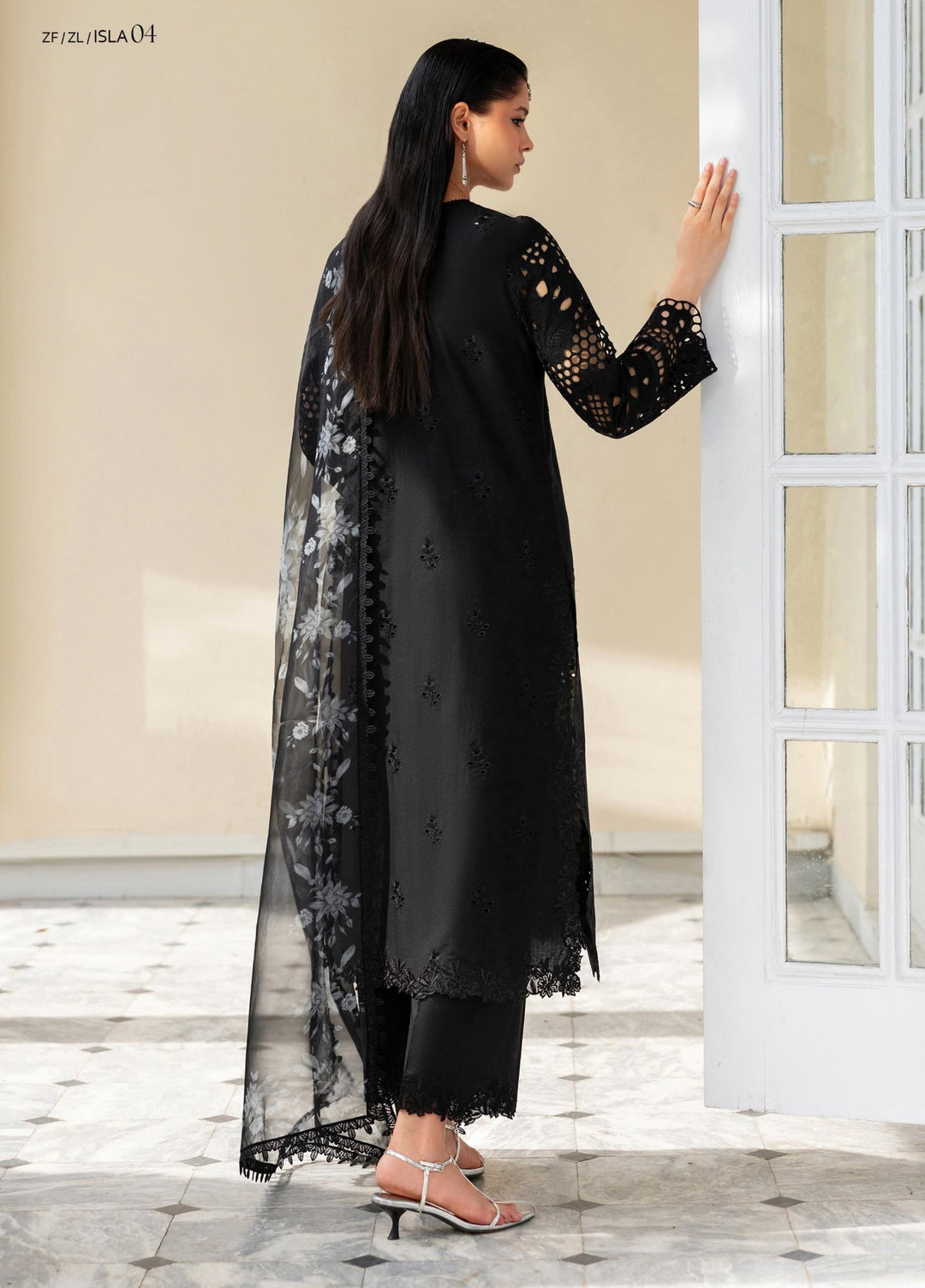 Zarif Unstitched Embroidered Lawn 3 Piece Suit ZR26ULF ISLA 04 - Festive Collection