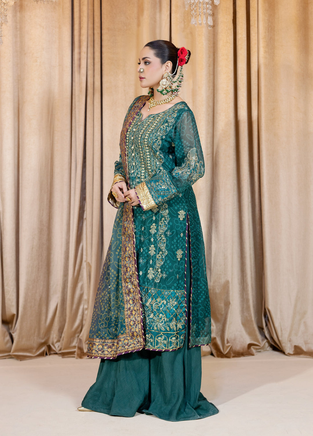 Daastan Raum by Sarb Unstitched Embroidered Chiffon 3 Piece Suit RS26UCD DCL-04 - Festive Collection