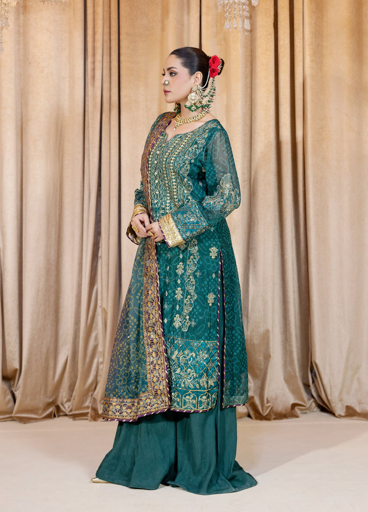 Daastan Raum by Sarb Unstitched Embroidered Chiffon 3 Piece Suit RS26UCD DCL-04 - Festive Collection