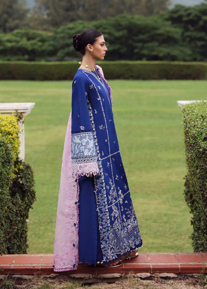 Lilas by Republic WomensWear Unstitched Embroidered Lawn 3 Piece Suit RW26ULL Lilas D-3B - Eid Collection