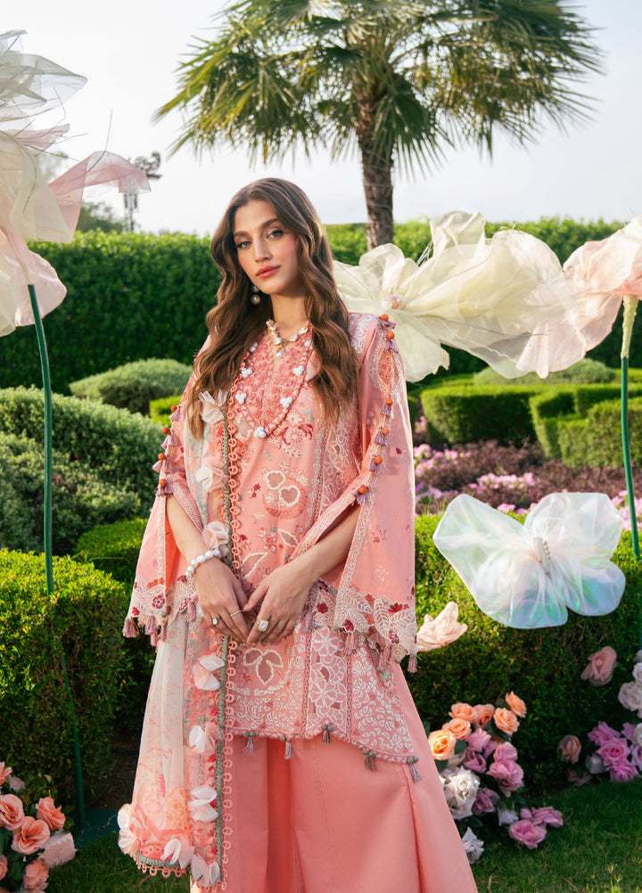 Feerie by Sundas Ahad Unstitched Embroidered Lawn 3 Piece Suit SNA26ULF Roswyn ELL-06 - Eid Collection