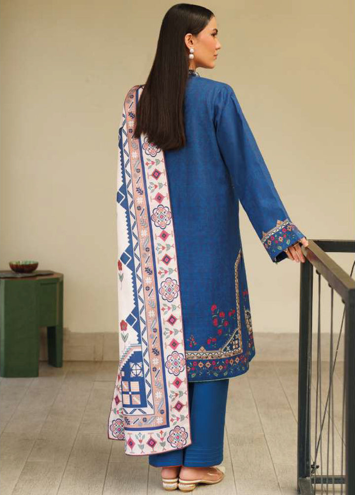 Bellini by Seran Unstitched Winter Khaddar Embroidered Suits 3 Piece SN25BW Caspira - Winter Collection