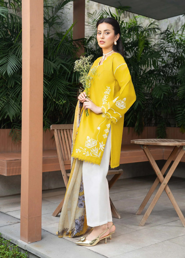 Solid Story by Panache Pret Solids Lawn 3 Piece Orah