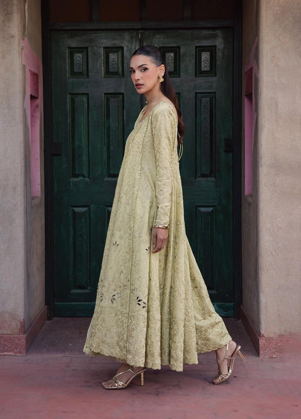 Celia by Zarposh Unstitched Embroidered Luxury Lawn 3 Piece Suit ZR26UCL ELVIA - Festive Collection