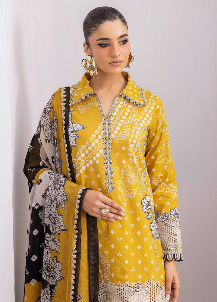 Rang e Bahar by Charizma Unstitched Embroidered Lawn 3 Piece Suit CHR26ULR CRB6-20 - Summer Collection