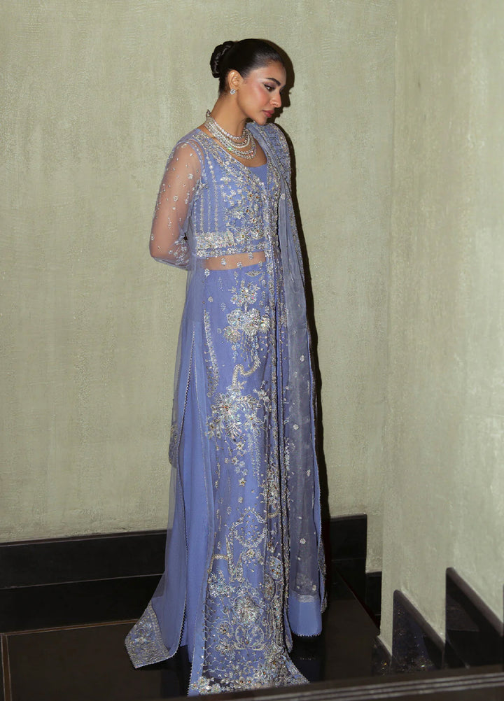 Pari Naaz by Neeshay Embroidered Net Suits Unstitched 3 Piece NSH25PW Afsaneh - Formals Collection