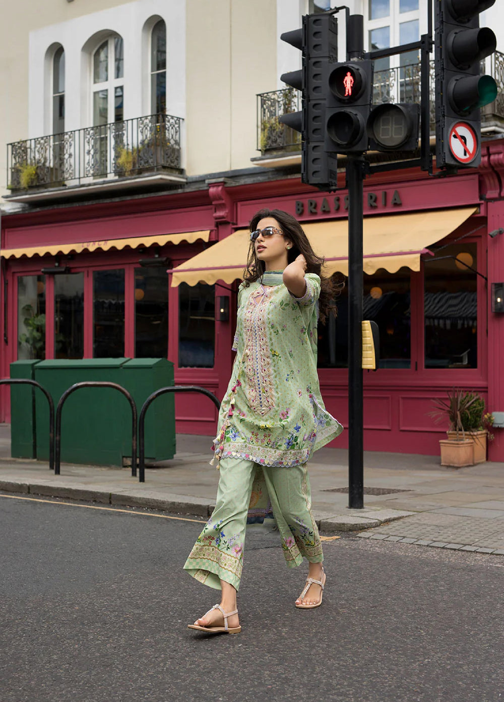 Sobia Nazir Prints Unstitched Embroidered Lawn 3 Piece Suit SN26UPL D-02A - Summer Collection