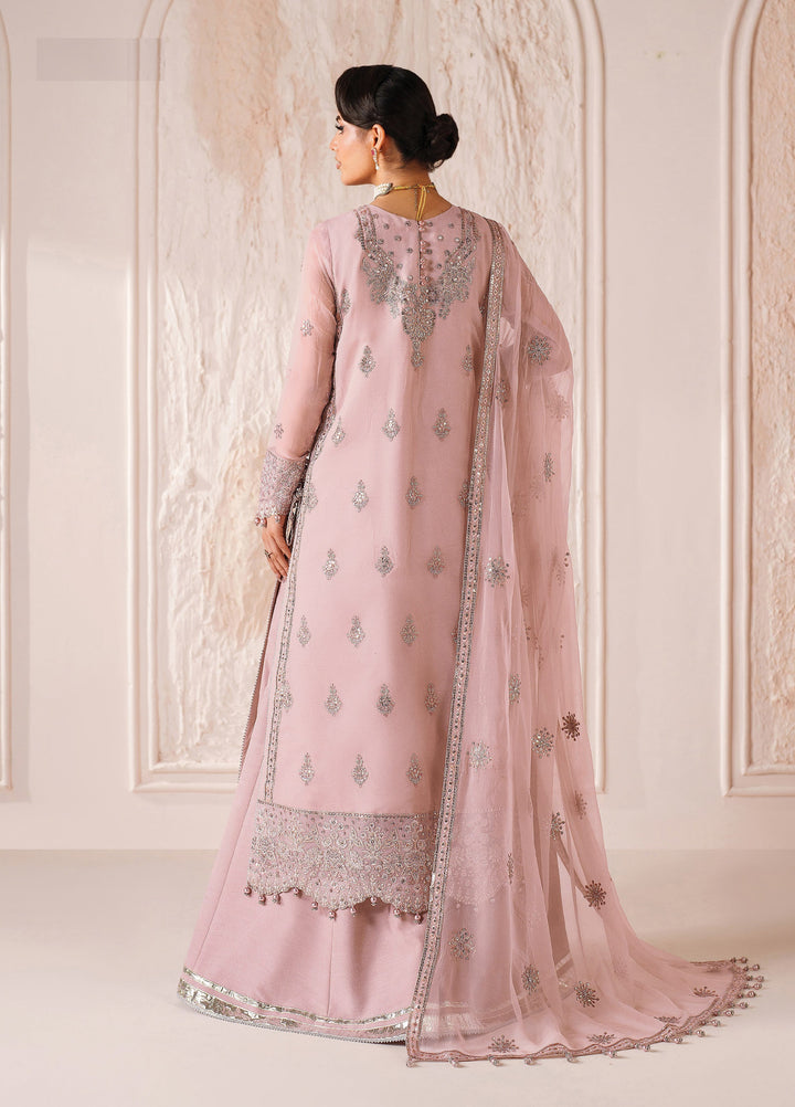 Aymal by Alizeh Fashion Unstitched Embroidered Chiffon 3 Piece Suit AFB26UA D-04 June - Festive Collection