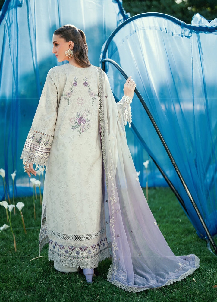 Florent Unstitched Embroidered Lawn 3 Piece Suit FL26ULE FEF-6B - Eid Collection