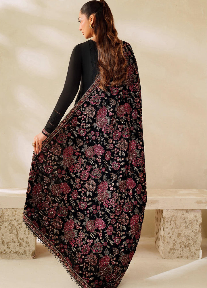 Zarif Velvet Shawls 1 Piece ZRF25VS ZRF-VS-03 - Festive Collection