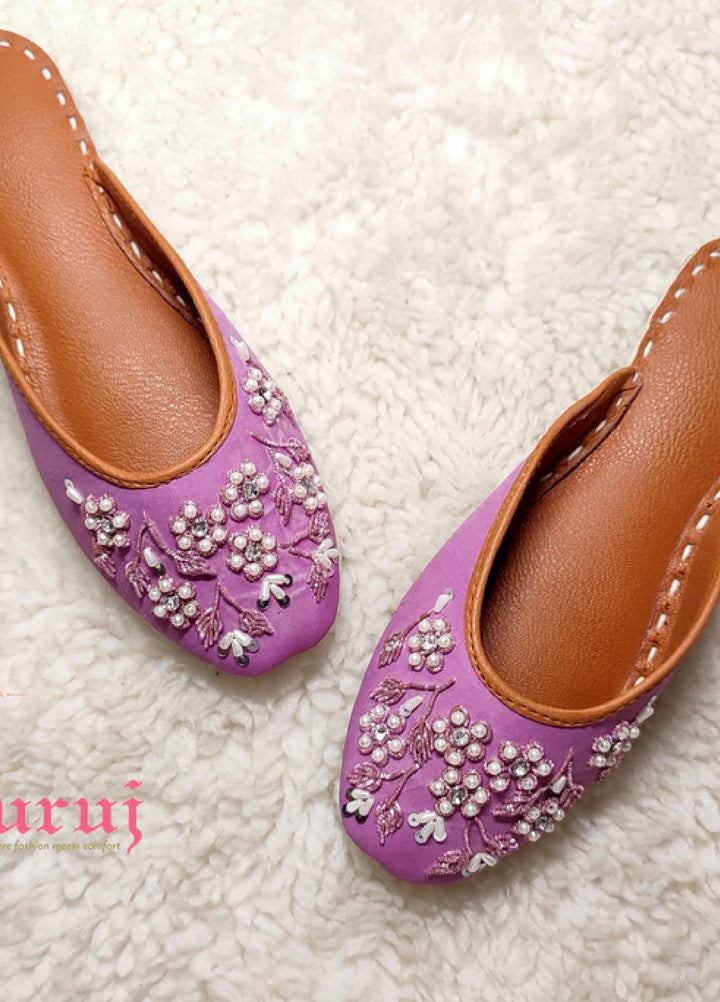 Zuruj Festive Style   Backless Khussay JU-179