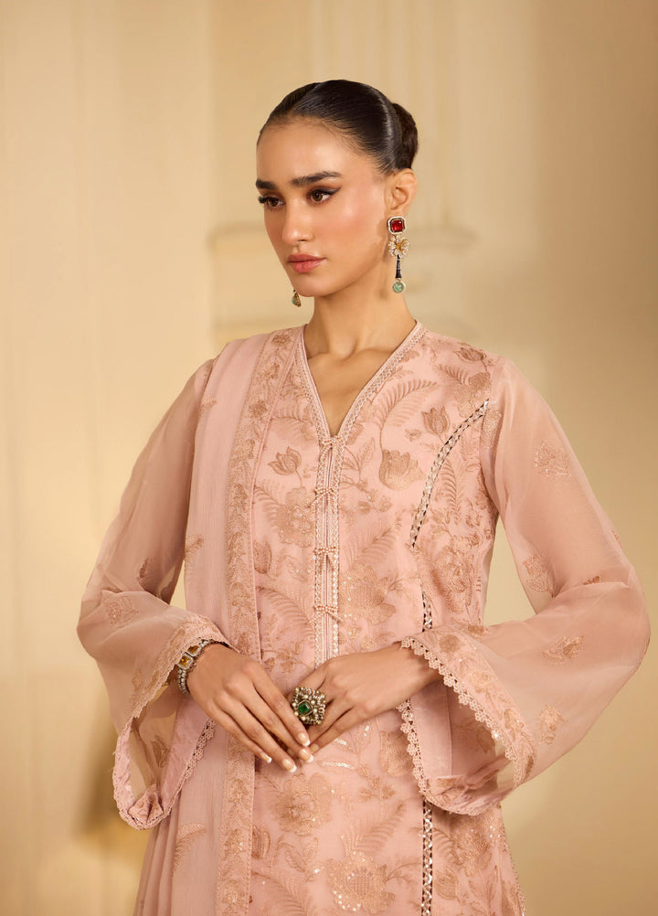 Alizeh Fashion Unstitched Embroidered Chiffon 3 Piece Suit AF26UCF AF-CH-2248-EBRAH - Festive Collection